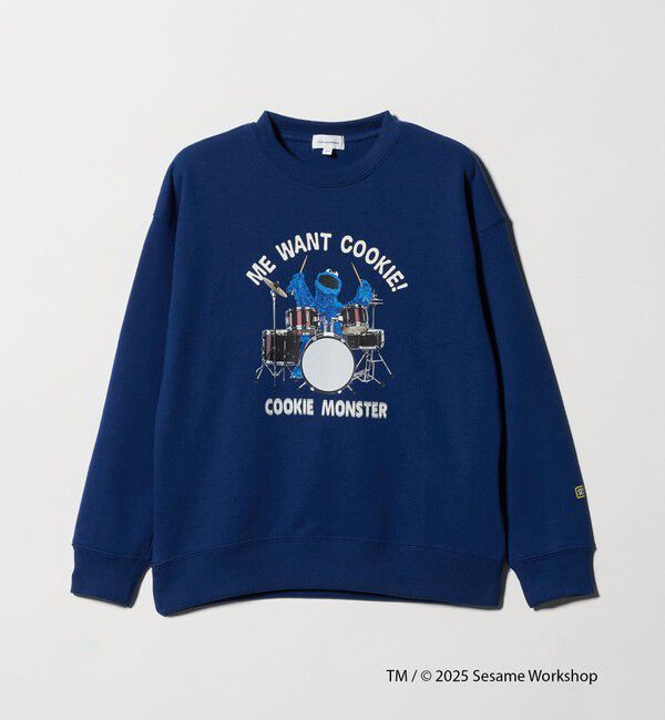 UNITED ARROWS green label relaxing「【別注】＜SESAME STREET＞裏毛 プルオーバー / トレーナー / キッズ  140cm-150cm」|スウェット・ジャージ|COBALT