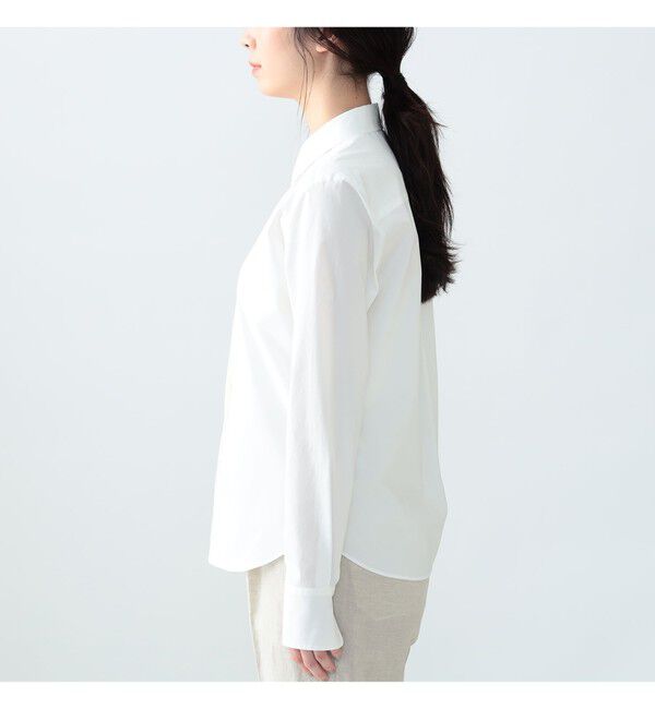 Demi-Luxe BEAMS 「AK+1 / 刺繍 レギュラーカラーシャツ」|シャツ・ブラウス|