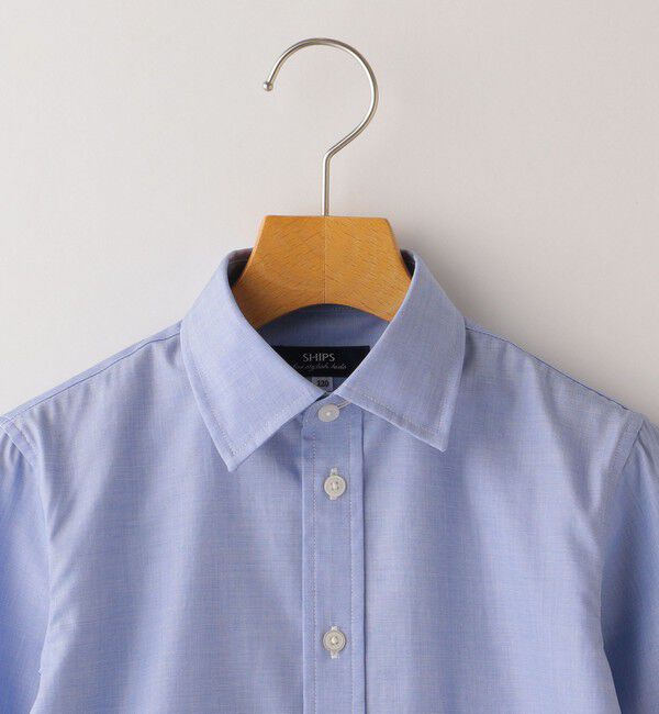 SHIPS KIDS「SHIPS KIDS:無地 レギュラーカラー シャツ(100～130cm)」|シャツ・ブラウス|