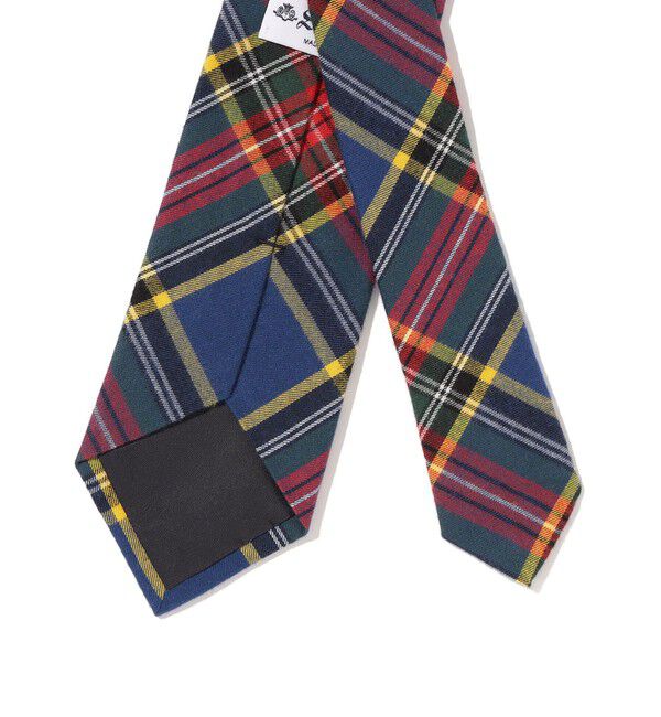 SHIPS「Southwick: シャギーツイル コットン タータンチェック ネクタイ」|ネクタイ・蝶ネクタイ|