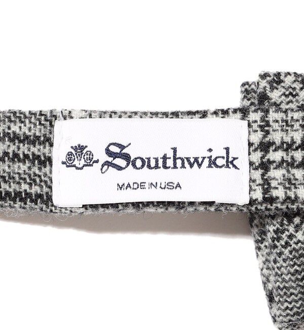 SHIPS「Southwick: AWC ウール グレンチェック ボウタイ」|ネクタイ・蝶ネクタイ|