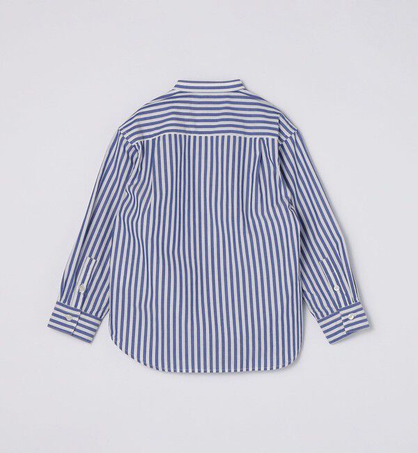 SHIPS any「SHIPS any:  STANDARD ストライプ バンドカラー シャツ<KIDS> 」|シャツ・ブラウス|