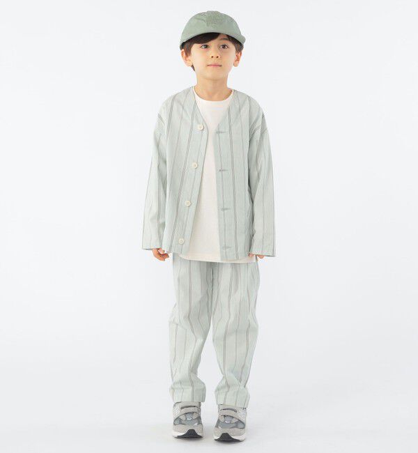 SHIPS KIDS「SHIPS KIDS:100～130cm / カラーレス ワーク シャツ」|シャツ・ブラウス|