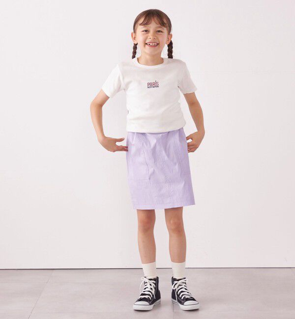 SHIPS any「【SHIPS any 別注】PETIT BATEAU: PARIS Tシャツ<KIDS>」|Tシャツ・カットソー|