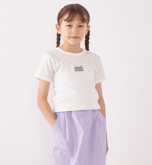 SHIPS any「【SHIPS any 別注】PETIT BATEAU: PARIS Tシャツ<KIDS>」|Tシャツ・カットソー|