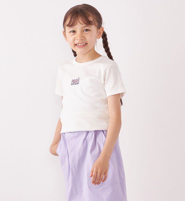 SHIPS any「【SHIPS any 別注】PETIT BATEAU: PARIS Tシャツ<KIDS>」|Tシャツ・カットソー|