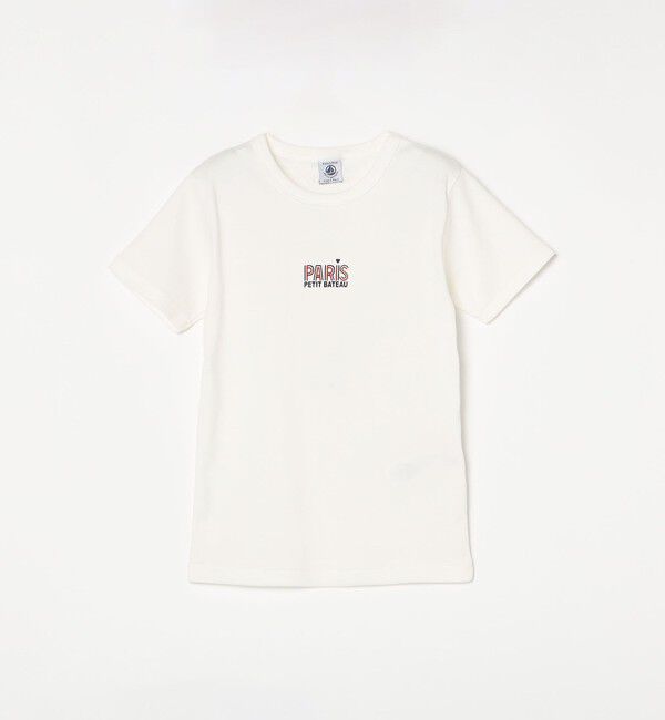 SHIPS any「【SHIPS any 別注】PETIT BATEAU: PARIS Tシャツ<KIDS>」|Tシャツ・カットソー|