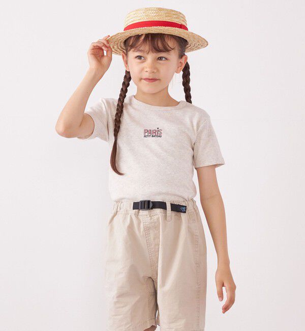 SHIPS any「【SHIPS any 別注】PETIT BATEAU: PARIS Tシャツ<KIDS>」|Tシャツ・カットソー|
