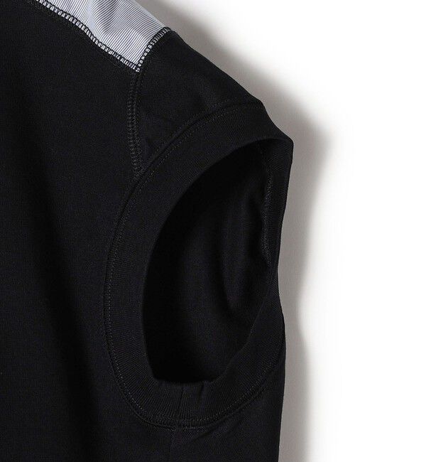 SHIPS for women「【SHIPS別注】Nell:〈手洗い可能〉ストライプ コンビ プルオーバー」|Tシャツ・カットソー|