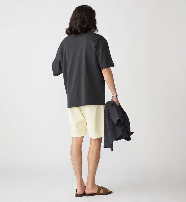 SHIPS「SHIPS: ハニカム メッシュ カラーステッチ Tシャツ」|Tシャツ・カットソー|