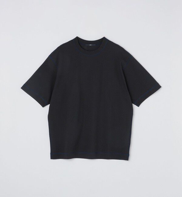 SHIPS「SHIPS: ハニカム メッシュ カラーステッチ Tシャツ」|Tシャツ・カットソー|