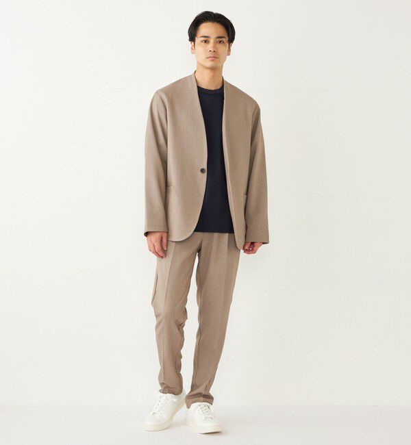 SHIPS Colors 「《一部追加予約》SHIPS Colors:〈洗濯機可能〉イージー スラックス(セットアップ可能)◆」|スラックス|