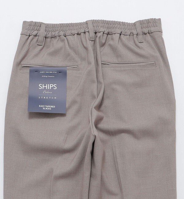 SHIPS Colors 「《一部追加予約》SHIPS Colors:〈洗濯機可能〉イージー スラックス(セットアップ可能)◆」|スラックス|