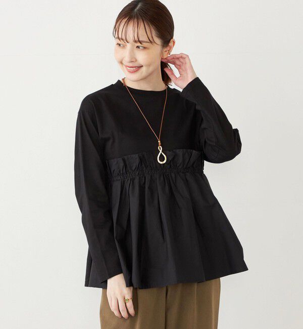 SHIPS Colors 「SHIPS Colors:〈手洗い可能〉フハクドッキング ロングスリーブ TEE」|Tシャツ・カットソー|