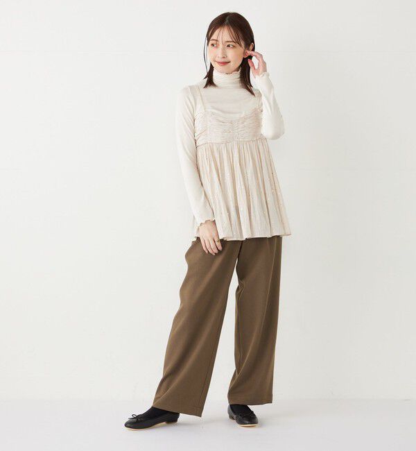 SHIPS Colors 「SHIPS Colors:〈手洗い可能〉タートルネック インナー◇」|Tシャツ・カットソー|