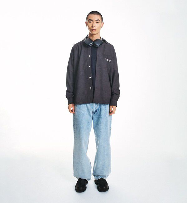 SHIPS「City Ambient Products: レギュラーカラー ツイル オーバー シャツ」|シャツ・ブラウス|