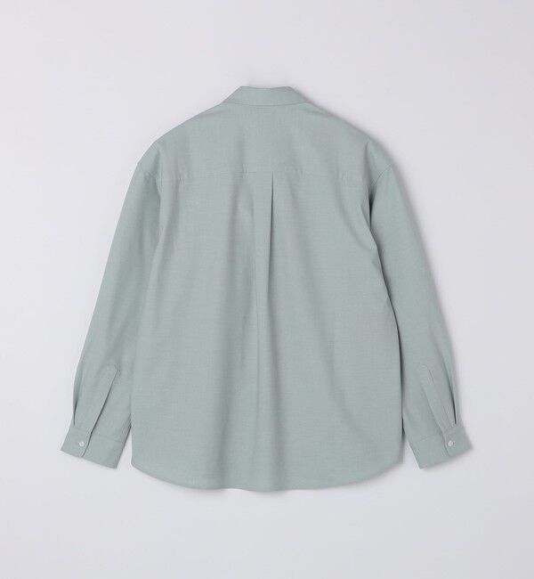 SHIPS「City Ambient Products: レギュラーカラー ツイル オーバー シャツ」|シャツ・ブラウス|
