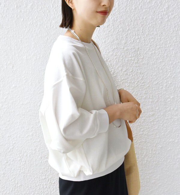 SHIPS for women「〈洗濯機可能〉DEPEND ドルマン カット プルオーバー」|Tシャツ・カットソー|