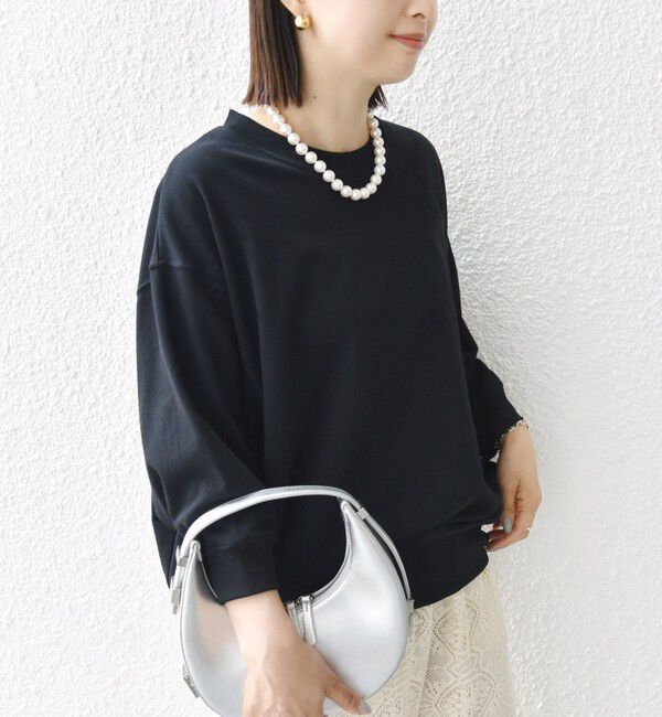 SHIPS for women「〈洗濯機可能〉DEPEND ドルマン カット プルオーバー」|Tシャツ・カットソー|