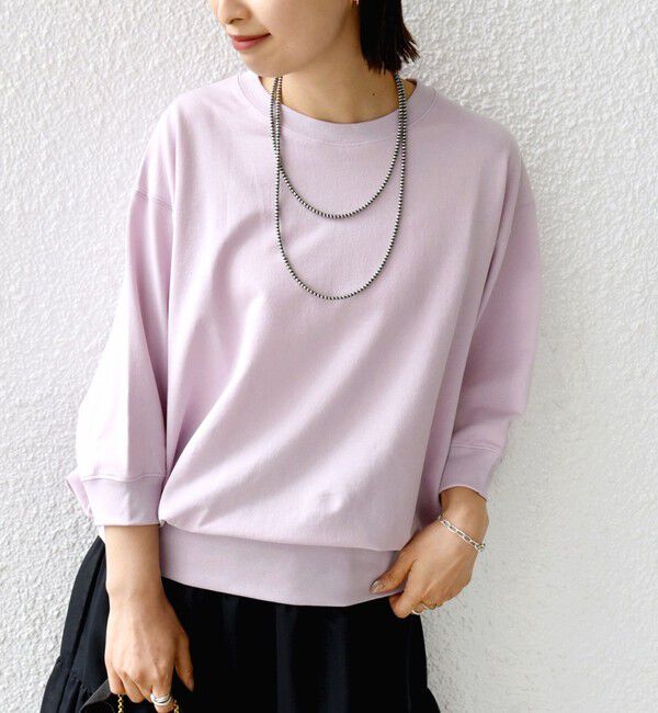 SHIPS for women「〈洗濯機可能〉DEPEND ドルマン カット プルオーバー」|Tシャツ・カットソー|