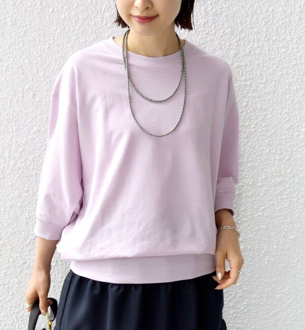 SHIPS for women「〈洗濯機可能〉DEPEND ドルマン カット プルオーバー」|Tシャツ・カットソー|