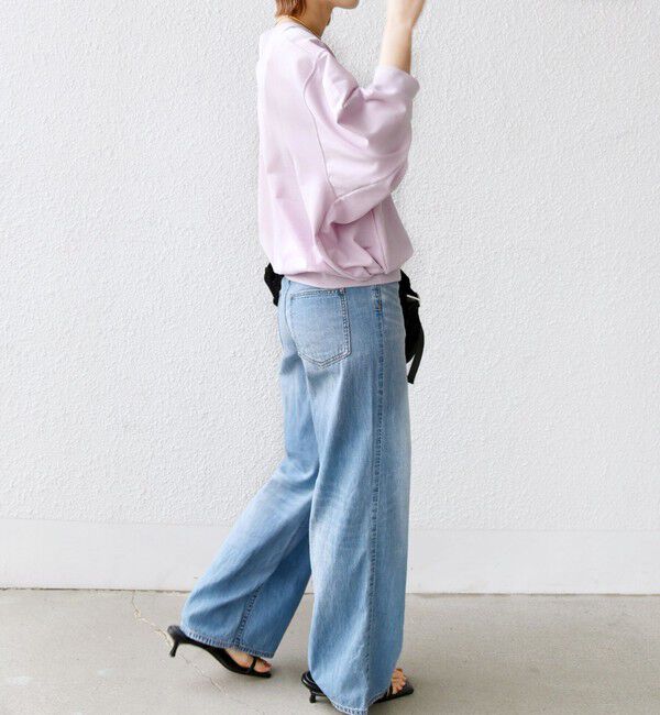 SHIPS for women「〈洗濯機可能〉DEPEND ドルマン カット プルオーバー」|Tシャツ・カットソー|