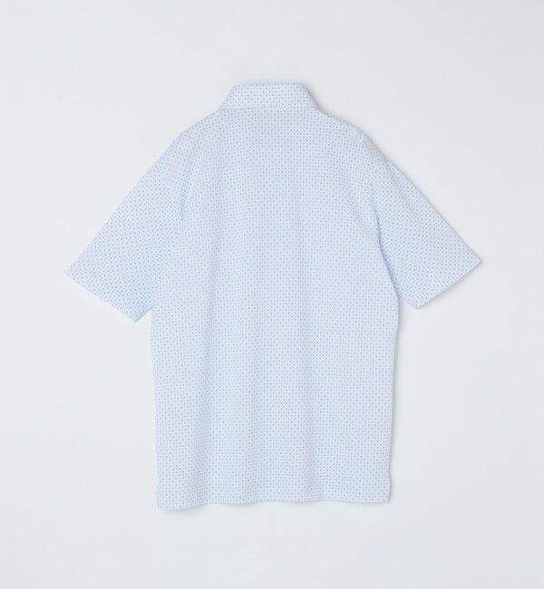 SHIPS Colors 「SHIPS Colors:〈吸水速乾〉カノコ プリント ワイドカラー ポロシャツ」|ポロシャツ|