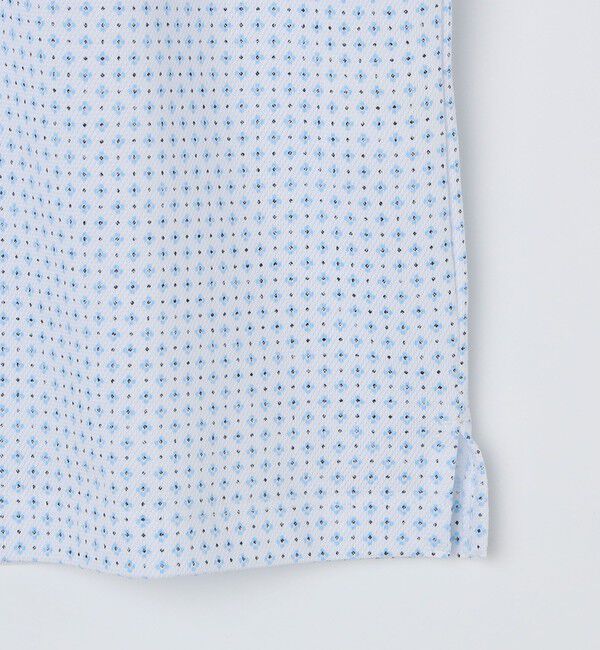 SHIPS Colors 「SHIPS Colors:〈吸水速乾〉カノコ プリント ワイドカラー ポロシャツ」|ポロシャツ|