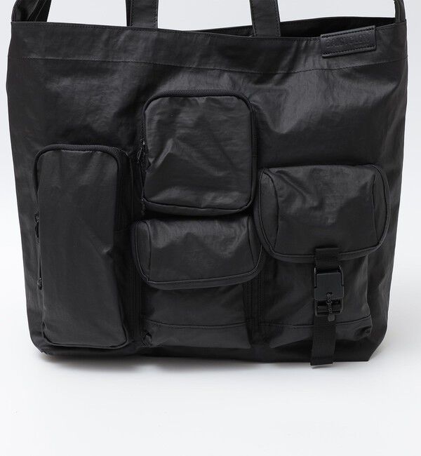 SHIPS「BAICYCLON by bagjack: MULTI POCKET 2WAY TOTE BAG MEDIUM (BLACK2)」|トートバッグ|