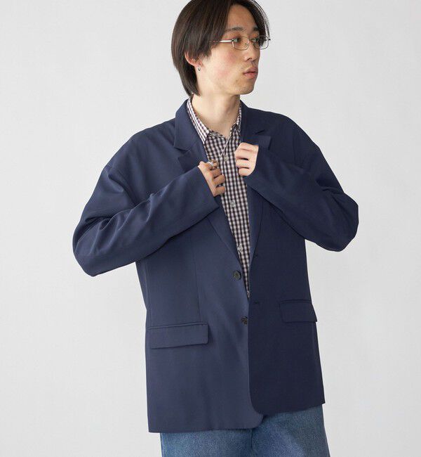 SHIPS「City Ambient Products: ブロード ストライプ チェック シャツ」|シャツ・ブラウス|