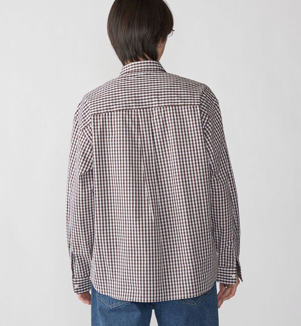 SHIPS「City Ambient Products: ブロード ストライプ チェック シャツ」|シャツ・ブラウス|