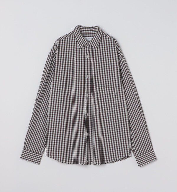 SHIPS「City Ambient Products: ブロード ストライプ チェック シャツ」|シャツ・ブラウス|