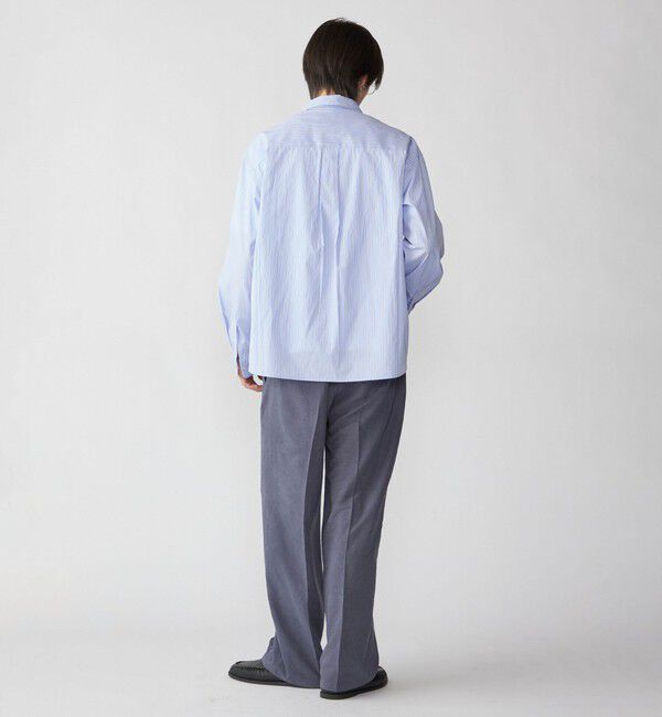 SHIPS「City Ambient Products: ブロード ストライプ チェック シャツ」|シャツ・ブラウス|