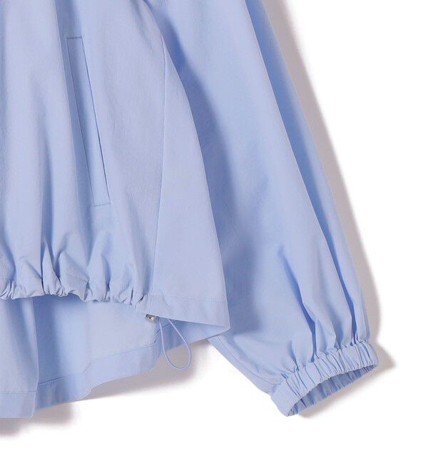 SHIPS for women「《予約》〈 接触冷感 / 撥水加工〉TEXBRID(R) タフタ ギャザー 羽織 ブルゾン」|ブルゾン・スタジャン|