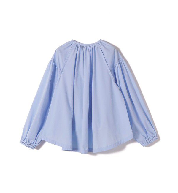 SHIPS for women「《予約》〈 接触冷感 / 撥水加工〉TEXBRID(R) タフタ ギャザー 羽織 ブルゾン」|ブルゾン・スタジャン|