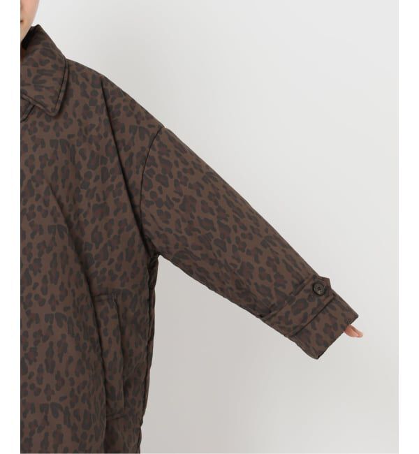 OUTDOOR PRODUCTS Usual Things「パデットレオパードプリントステンカラーコート」|その他|