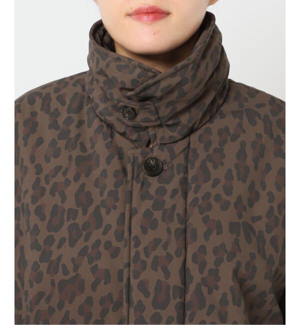 OUTDOOR PRODUCTS Usual Things「パデットレオパードプリントステンカラーコート」|その他|