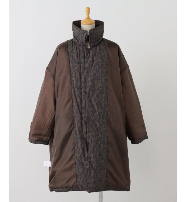 OUTDOOR PRODUCTS Usual Things「パデットレオパードプリントステンカラーコート」|その他|