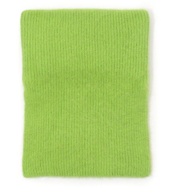 TOMORROWLAND GOODS「TOMORROWLAND ニットスヌード」|スヌード|53 グリーン