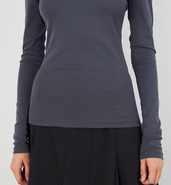 DES PRES「ベーシックサーキュラーリブ クルーネックプルオーバー」|Tシャツ・カットソー|