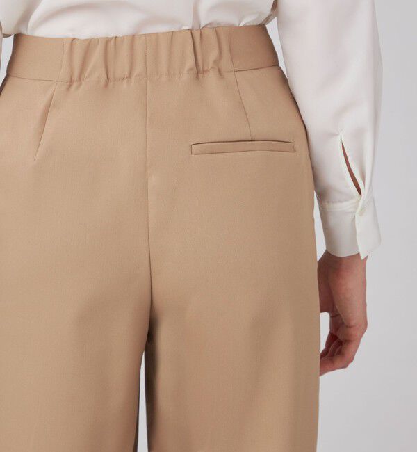 Ballsey「ポリエステルレーヨンストレッチ セミワイドパンツ」|その他|