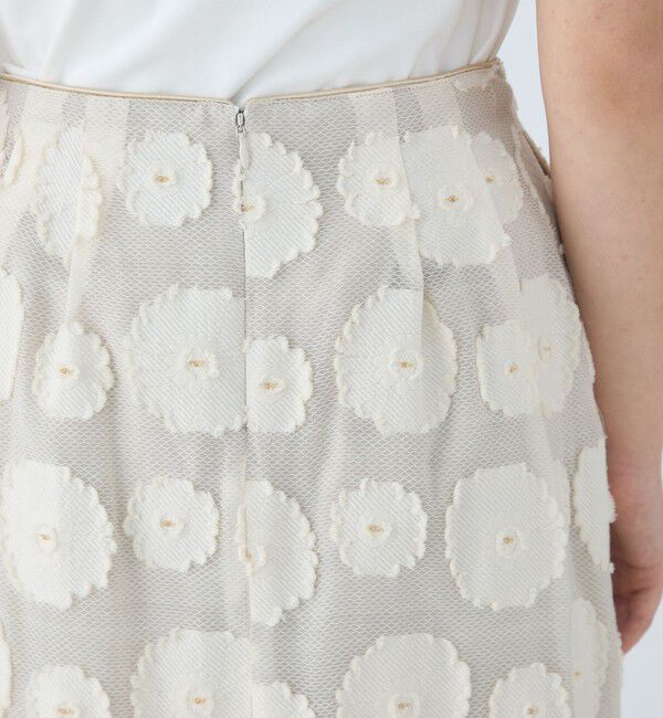 Ballsey「シアーウェーブジャカード コクーンスカート」|スカート|