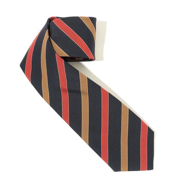 TOMORROWLAND GOODS「Atkinsons アイリッシュポプリン レジメンタルストライプネクタイ」|ネクタイ・蝶ネクタイ|