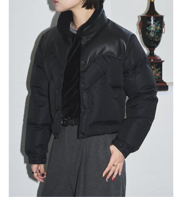  「ROCKY MOUNTAIN FEATHERBED ANNELLE JACKET 210-252-02：ダウンジャケット」|ダウン|ブラック