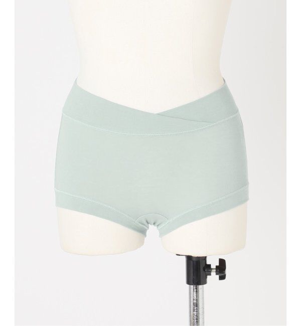 EMILYWEEK「【for MOM】オーガニックコットン混 ローライズショーツ（グリーン）」|インナー|
