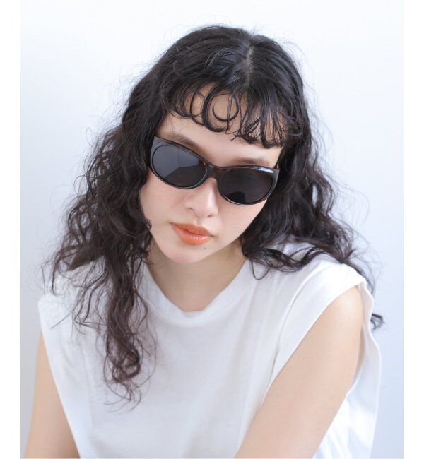 EYETHINK「【COURREGES / クレージュ】HYBRID 01 SUNGLASSES HAVANA/BLACK」|サングラス|