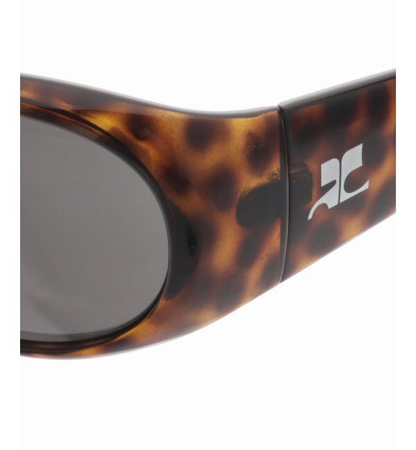EYETHINK「【COURREGES / クレージュ】HYBRID 01 SUNGLASSES HAVANA/BLACK」|サングラス|