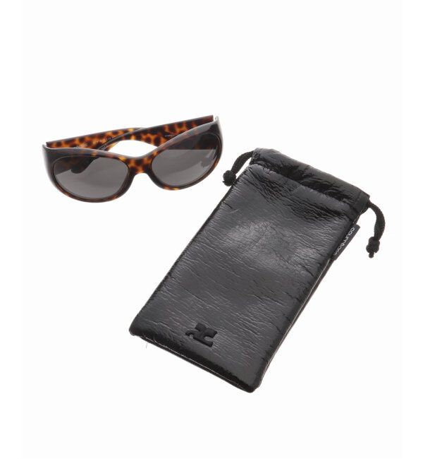 EYETHINK「【COURREGES / クレージュ】HYBRID 01 SUNGLASSES HAVANA/BLACK」|サングラス|