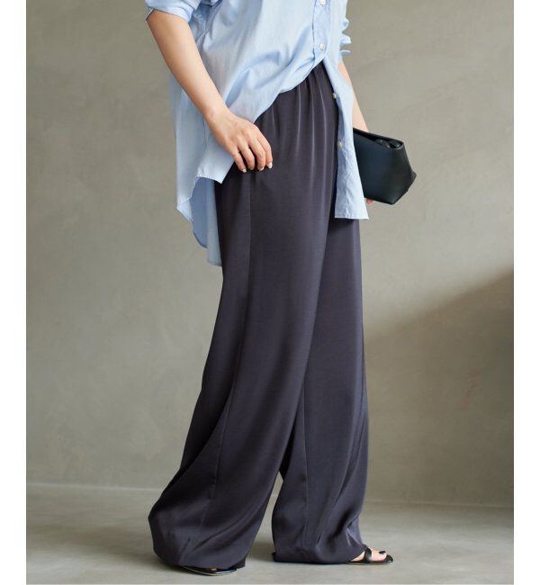Plage「dull satin relax パンツ」|その他|