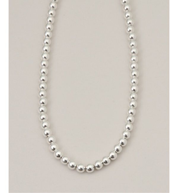 SLOBE IENA「《追加3》SLOBE メタルビーズショートネックレス」|ネックレス|